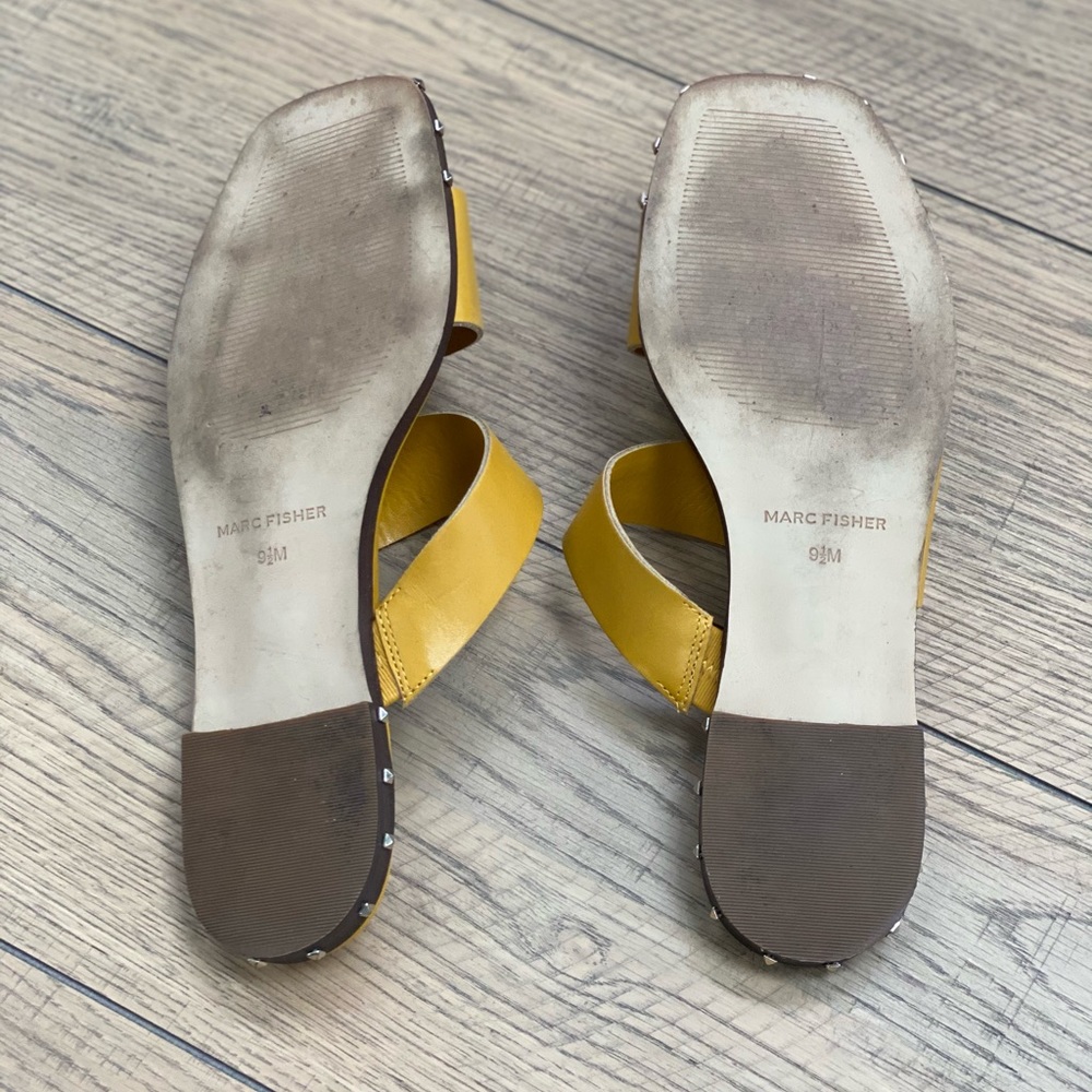 Marc Fisher Slides With Studs - image 4